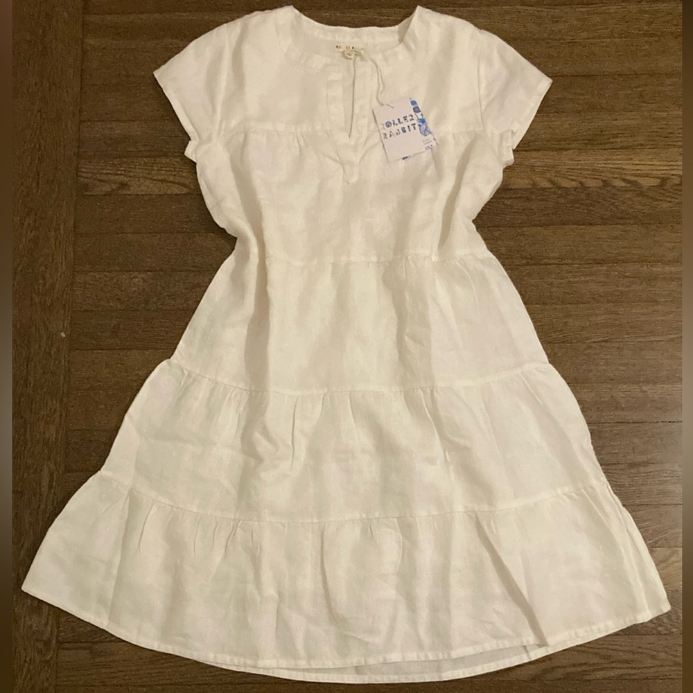 Roller Rabbit Women’s Pamela Dress in White Size Small